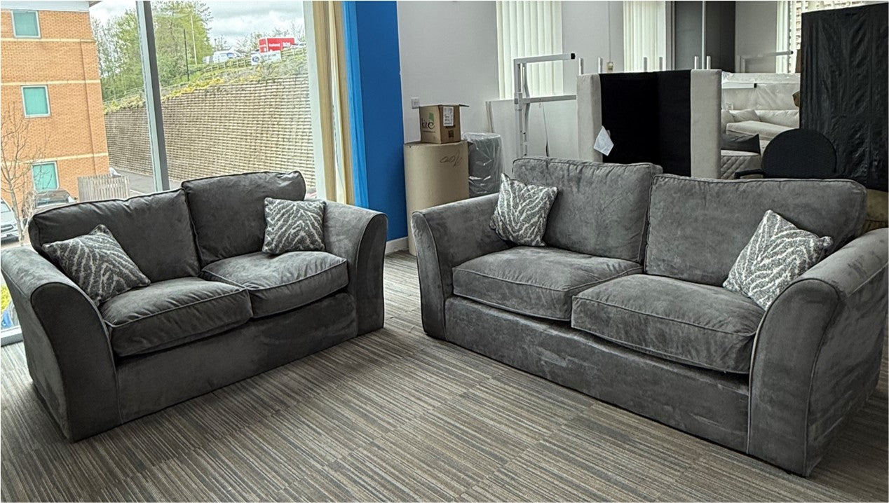 ldis Sofa Collection 3 Seater and 2 Seater - in Gray